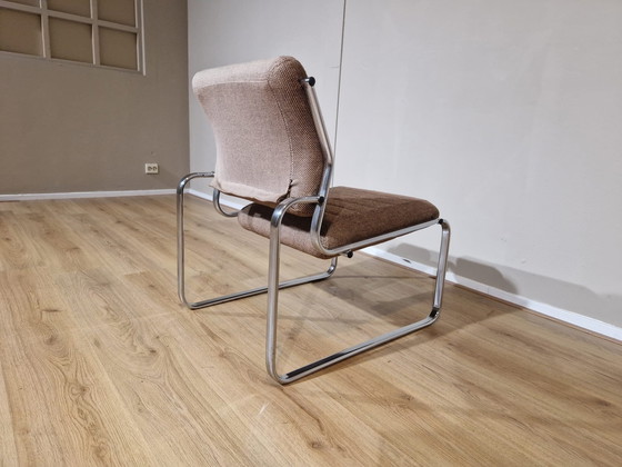 Image 1 of Sedia Vintage - Marrone - Tessuto - Design