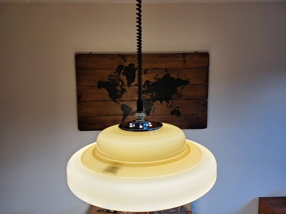 Image 1 of Mid - Century Herda Space Age Pendant Lamp