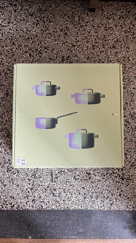 Image 1 of 4X Iittala Tools Pan Set New