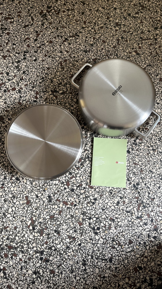 Image 1 of 4X Iittala Tools Pan Set New