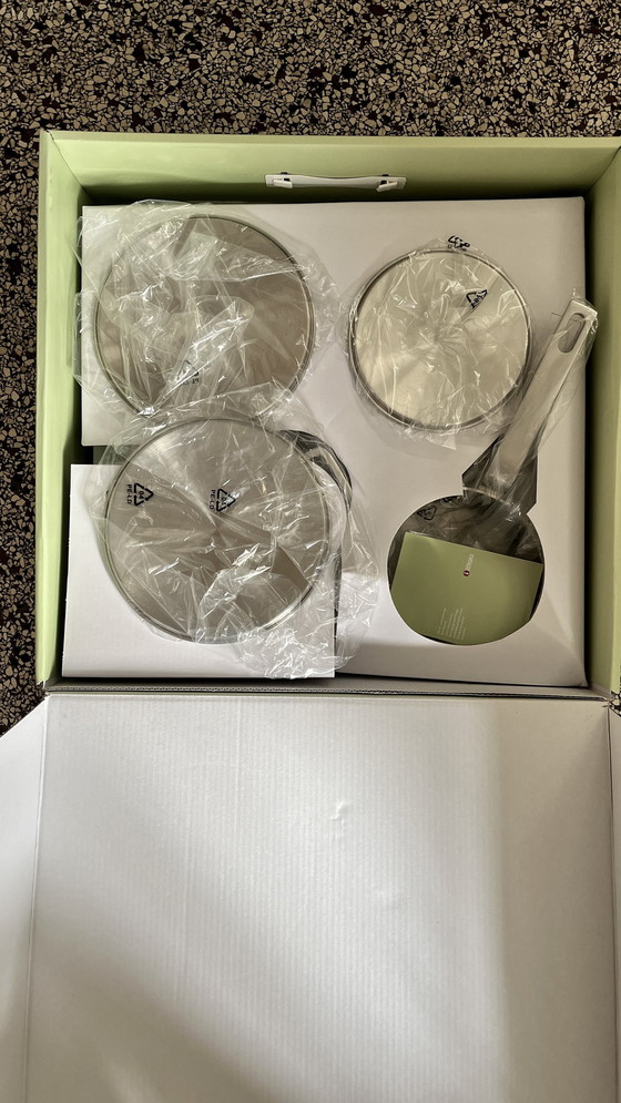 Image 1 of 4X Iittala Tools Pan Set New