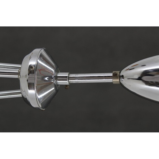Image 1 of Vintage glass chandelier, Czechoslovakia 1970