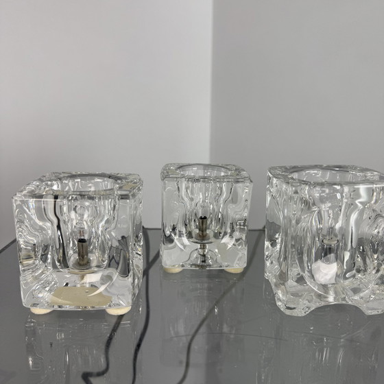 Image 1 of 3St Ice Cube Lamps Hala Zeist