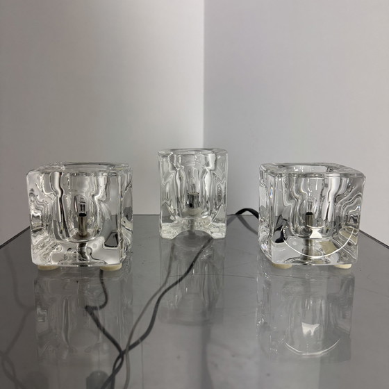 Image 1 of 3St Ice Cube Lamps Hala Zeist