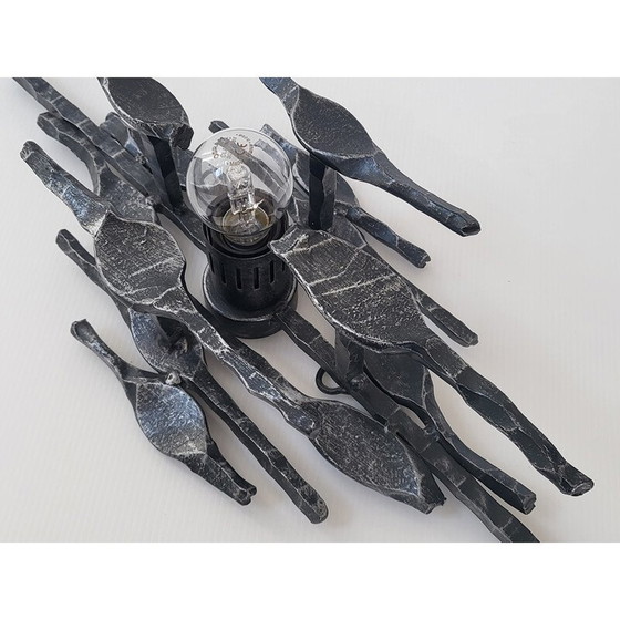 Image 1 of Vintage Brutalist wall lamp, 1970