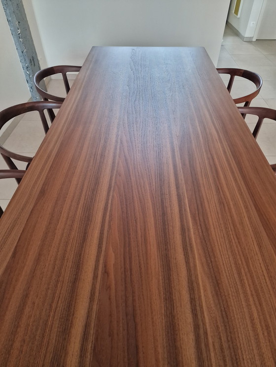 Image 1 of Dining Table, Walnut Wood