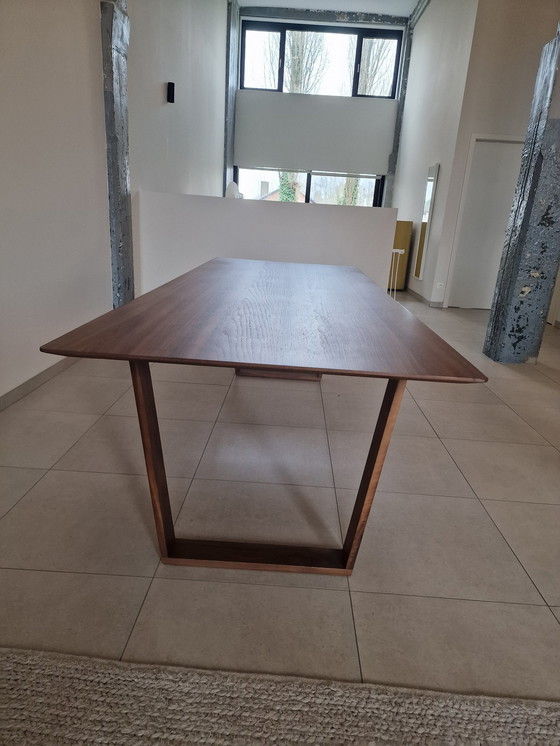 Image 1 of Dining Table, Walnut Wood