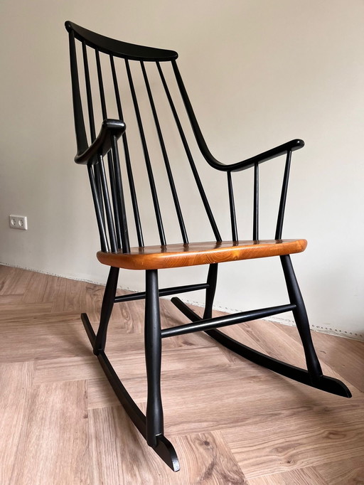 Nesto Wooden Rocking Chair By Lena Larsson