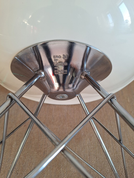 Image 1 of Kartell Eros Eiffel Tower Legs Chair By Philippe Starck, 2 Pieces