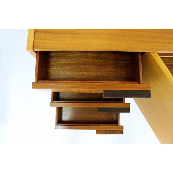 Image 1 of Vintage mahogany sideboard for Up Zavody, Czechoslovakia 1970