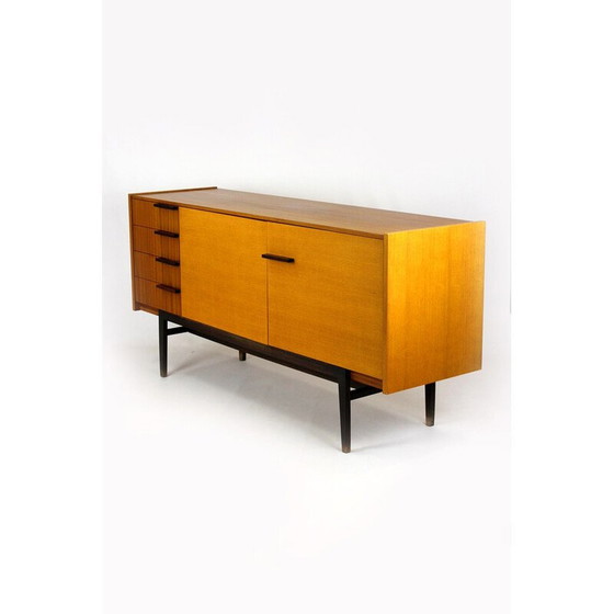 Image 1 of Vintage mahogany sideboard for Up Zavody, Czechoslovakia 1970
