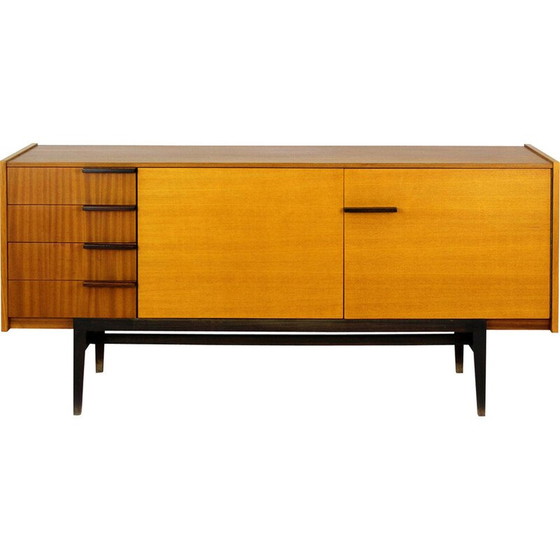 Image 1 of Vintage mahogany sideboard for Up Zavody, Czechoslovakia 1970