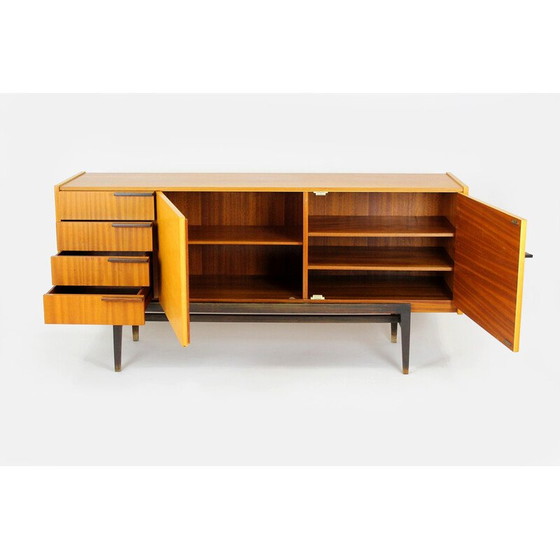 Image 1 of Vintage mahogany sideboard for Up Zavody, Czechoslovakia 1970