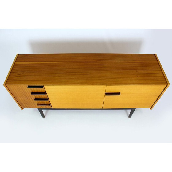 Image 1 of Vintage mahogany sideboard for Up Zavody, Czechoslovakia 1970