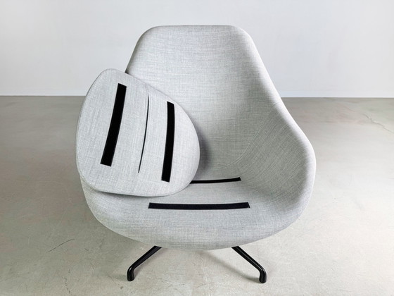 Image 1 of Sillón original Hay Aal 91 Hee Welling tela gris