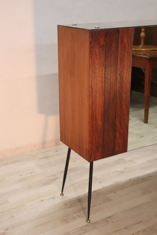 Wooden Bar Cabinet, Italy 1960S