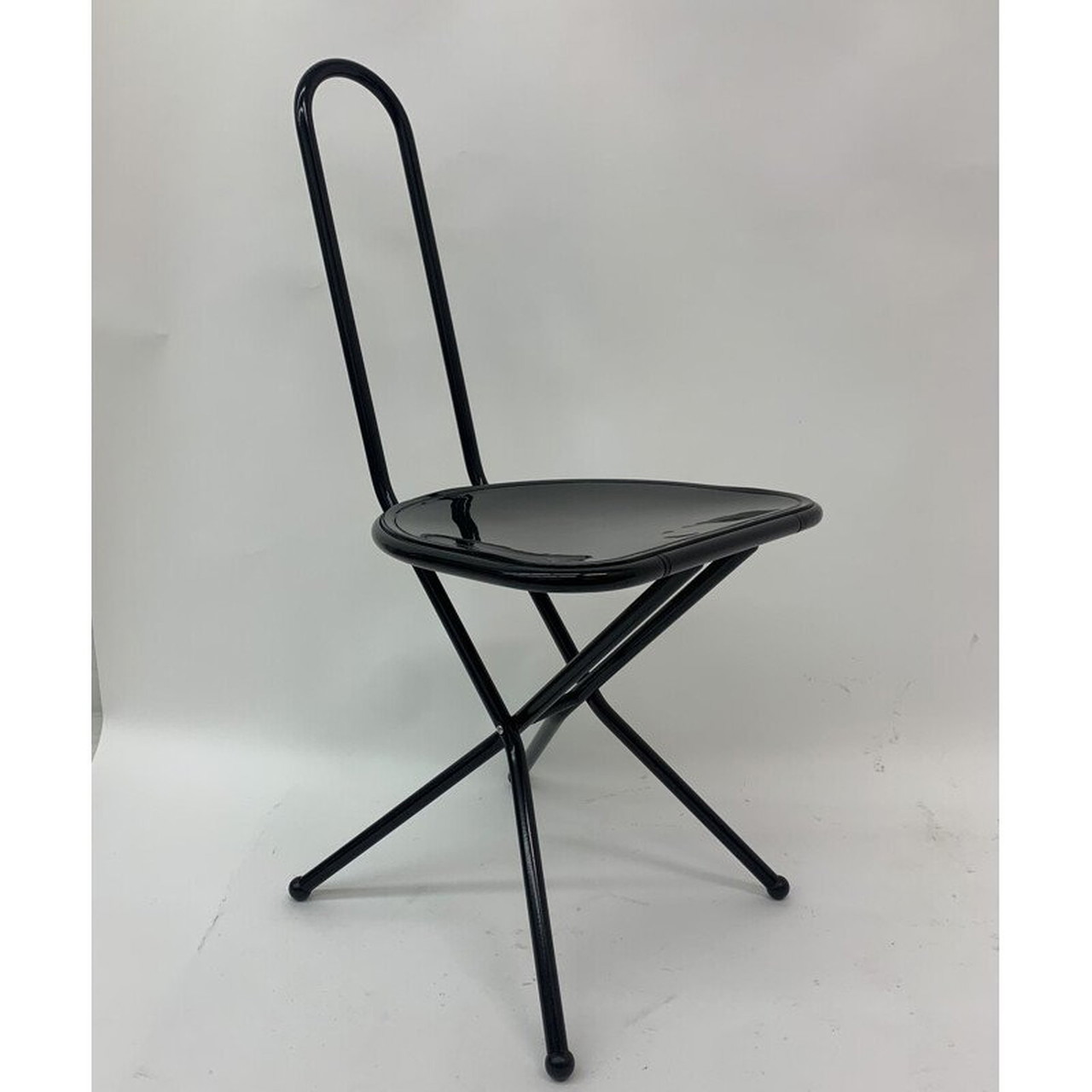 Vintage post modern folding chair by Niels Gammelgaard for Ikea