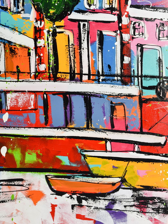 Image 1 of LIDA - Amsterdam on the water - Large (140x200 cm)