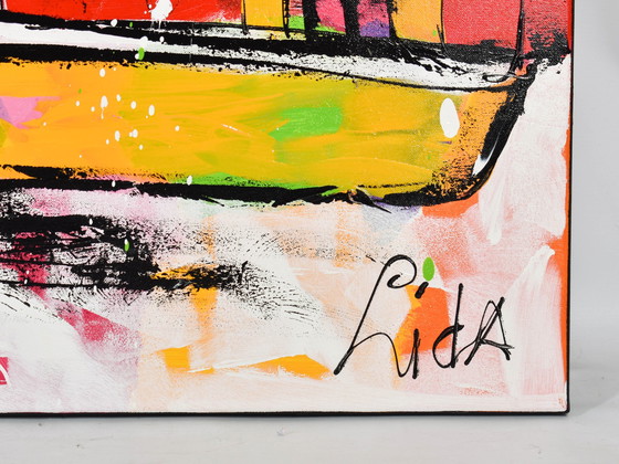 Image 1 of LIDA - Amsterdam on the water - Large (140x200 cm)