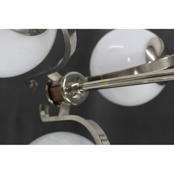 Image 1 of Vintage Art Deco chandelier, Czechoslovakia 1930