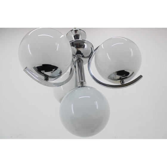 Image 1 of Vintage Art Deco chandelier, Czechoslovakia 1930
