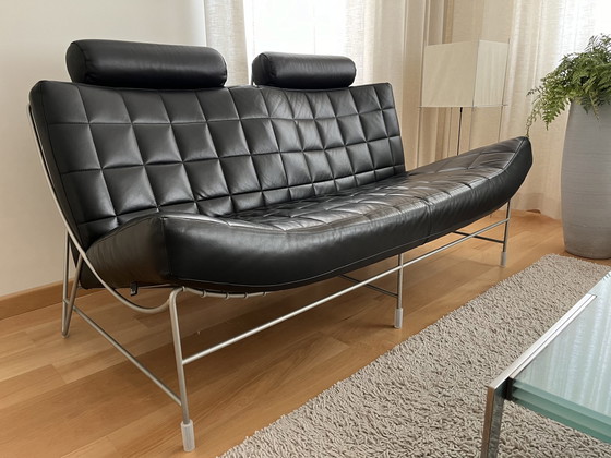 Image 1 of 2x Leolux Volare 2-Seater Sofas