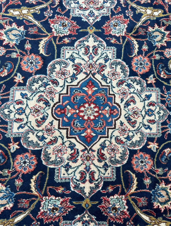 Image 1 of Tapis persan Kashan noué à la main