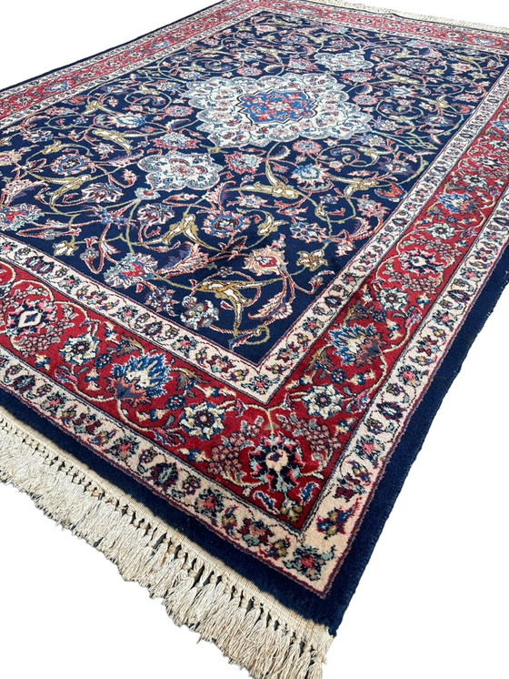 Image 1 of Tapis persan Kashan noué à la main