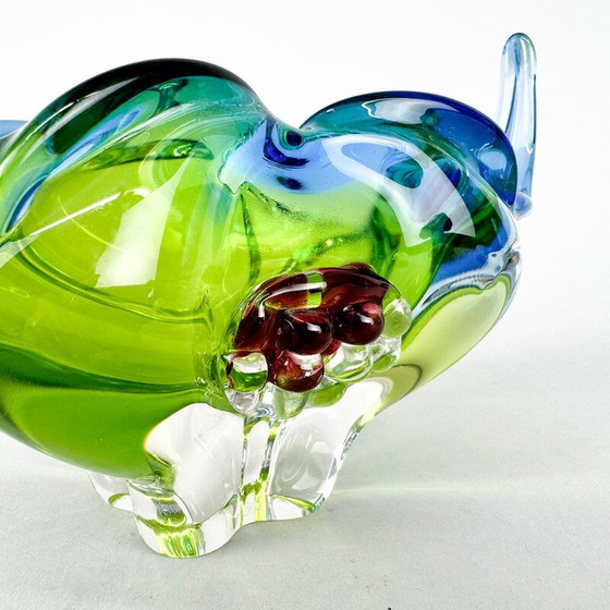 Image 1 of Vintage Art glass bowl by Josef Hospodka for Chribska Glassworks, 1960s