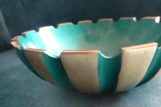 Image 1 of Maurice Ascalon Bowl Bronze Enamel