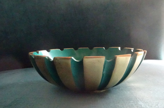 Image 1 of Maurice Ascalon Bowl Bronze Enamel