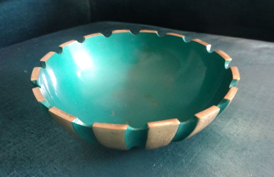 Image 1 of Maurice Ascalon Bowl Bronze Enamel