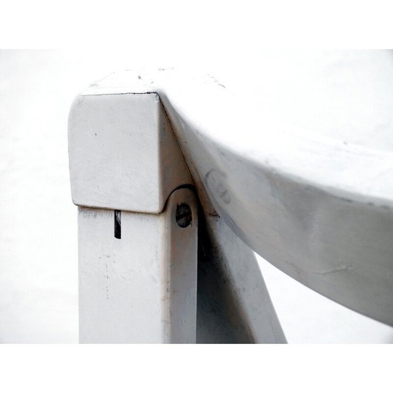 Image 1 of Pair of vintage Trieste chairs in wood and velvet by Jacober Aldo and D'Aniello for Bazzani Itaky, 1970