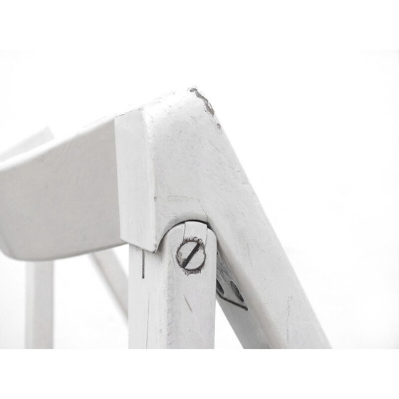 Image 1 of Pair of vintage Trieste chairs in wood and velvet by Jacober Aldo and D'Aniello for Bazzani Itaky, 1970