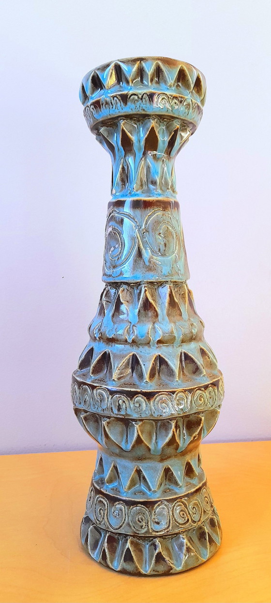 Image 1 of H. Et M. Bessone vase, Vallauris 1960.