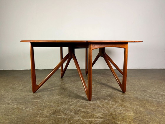 Image 1 of Table de salle à manger Kurt Østervig Gateleg Teck Mid Century