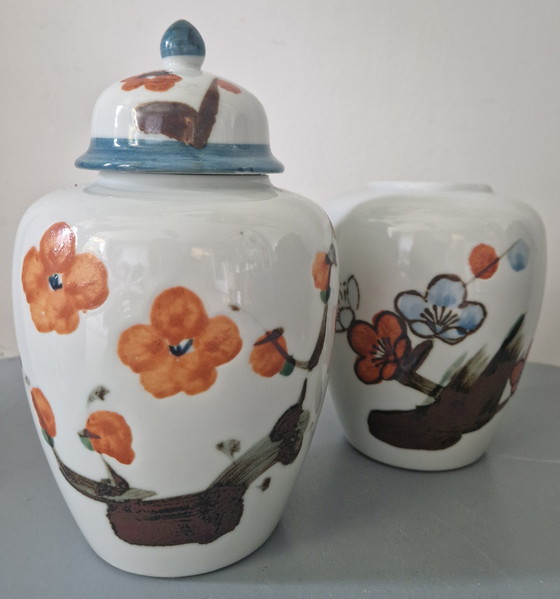 Image 1 of 2x Japanese Ginger Pots