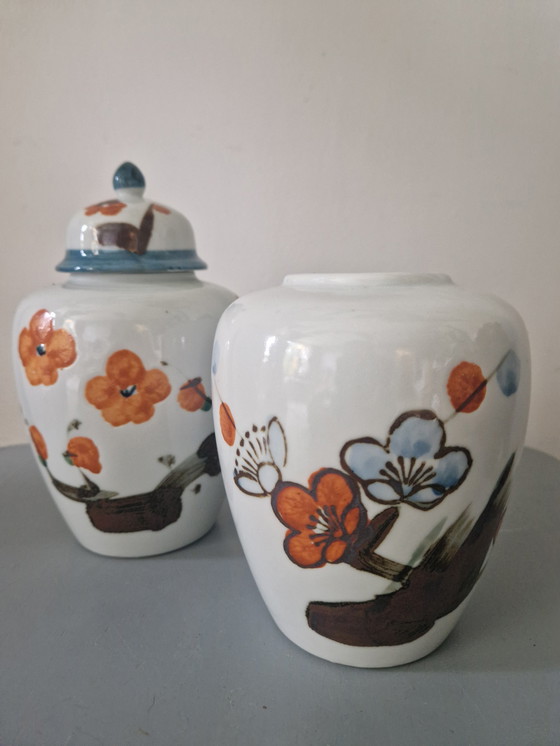 Image 1 of 2x Japanese Ginger Pots