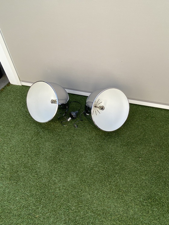 Image 1 of 2 lampade Leuchten con staffa vintage