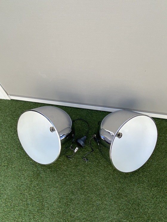 Image 1 of 2 lampade Leuchten con staffa vintage