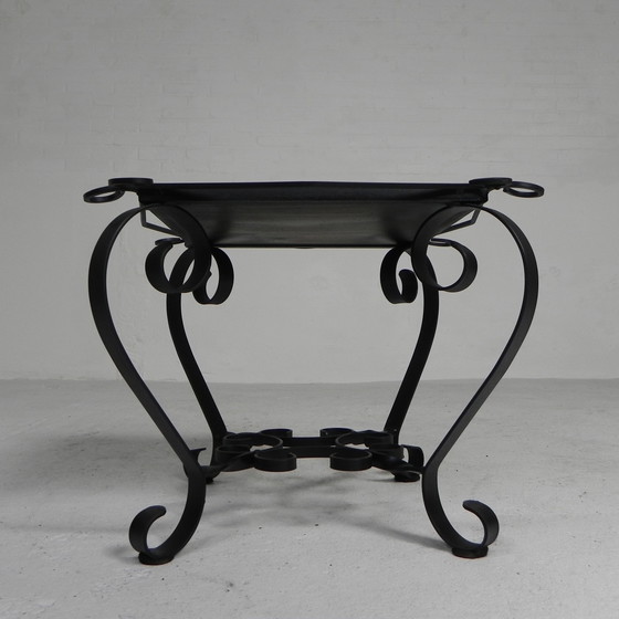 Image 1 of Table basse vintage avec 4 carreaux, 1960s