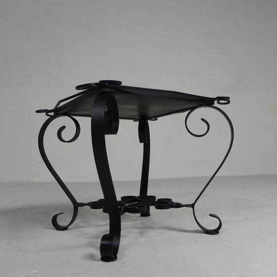 Image 1 of Table basse vintage avec 4 carreaux, 1960s