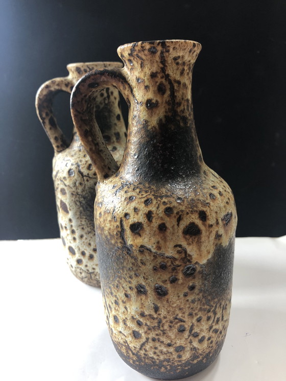 Image 1 of 2x Pitcher vase Bay Keramik West Germany