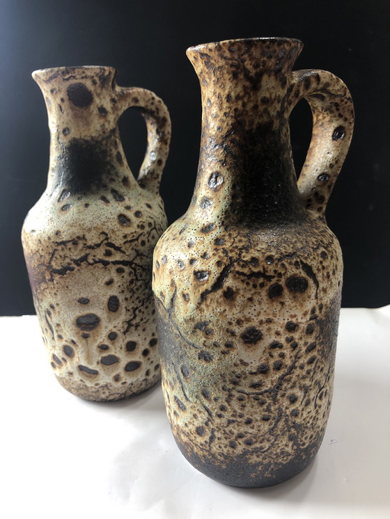 Image 1 of 2x Pitcher vase Bay Keramik West Germany