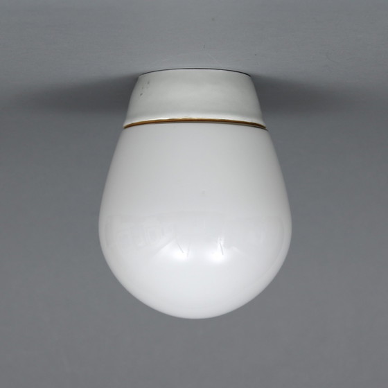 Image 1 of Wilhelm Wagenfeld (1900-1990) Ceiling Lamp Model: 6001 Ljs By Lindner/Bamberg Gmbh, 1955