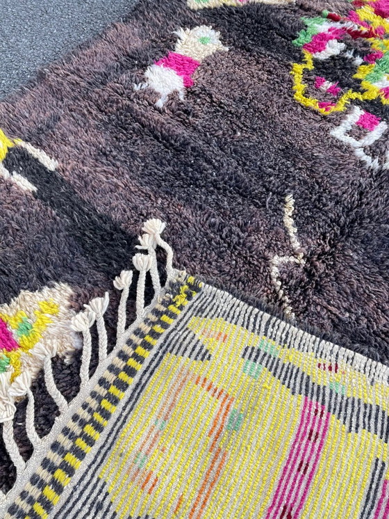 Image 1 of tapis marocain moderne en laine