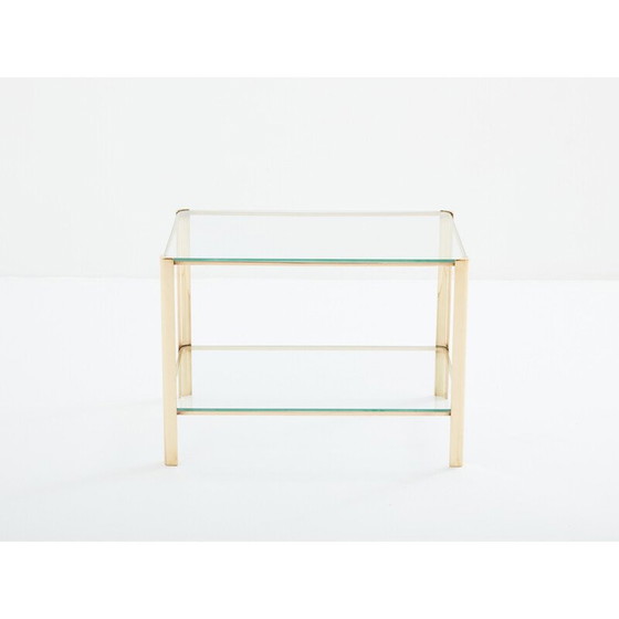 Image 1 of Tavolino vintage in bronzo di Jacques Théophile Lepelletier per Broncz, 1960