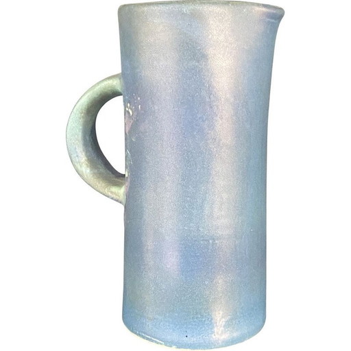 Vintage ceramic pitcher by Les Argonautes Vallauris, 1950