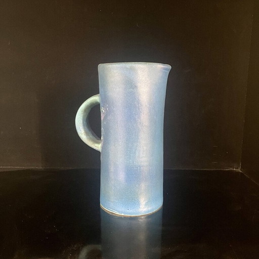 Vintage ceramic pitcher by Les Argonautes Vallauris, 1950