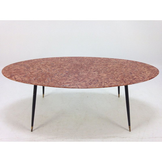 Image 1 of Vintage marble coffee table, Italy 1950